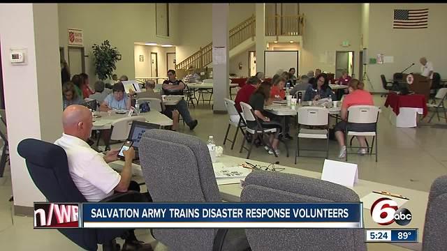 Salvation Army trains disaster response volunteers