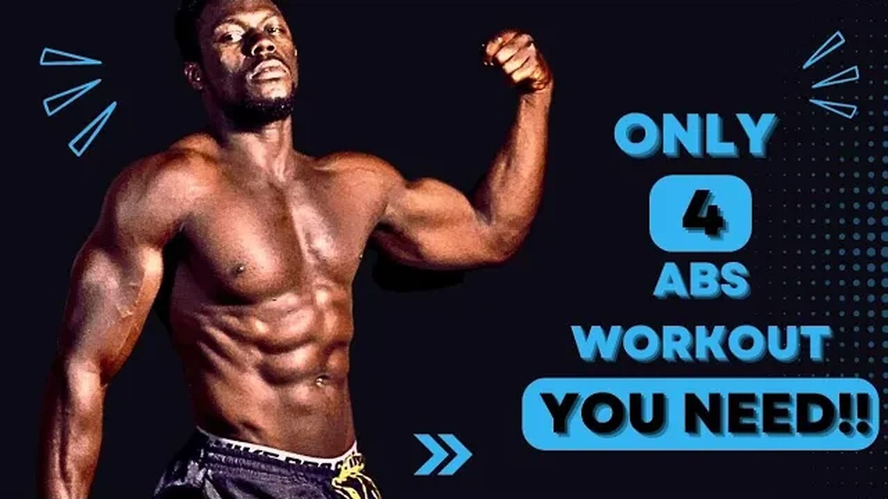 The Only 4 Workouts You Need For a Ripped 6pack Abs (IMPORTANT MESSAGE AT THE END)