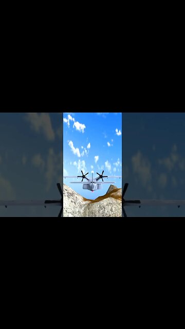 Trying to land PS-26 in the city | Turboprop Flight Simulator #shorts