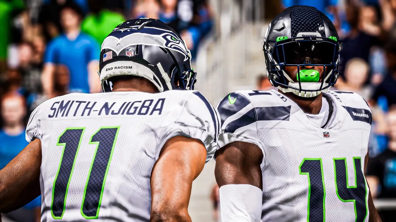 The Seahawks WR Duo is UNGUARDABLE In Madden 24! DK and Jaxon Smith-Njigba!