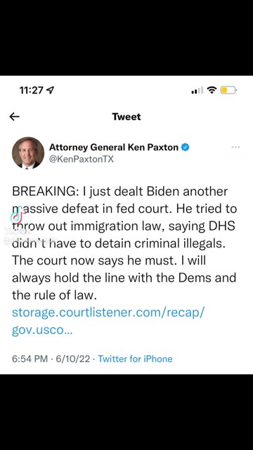 GREAT WORK AG KEN PAXTON 🇺🇸