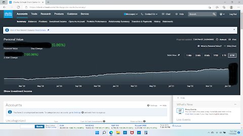 First trade in my new Brokerage account!