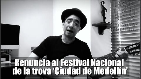 🛑🎥Artista German Carvajal renuncia al Festival Nacional de la trova ‘Ciudad de Medellín’👇👇