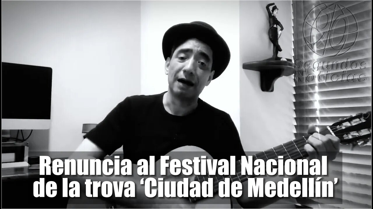 🛑🎥Artista German Carvajal renuncia al Festival Nacional de la trova ‘Ciudad de Medellín’👇👇