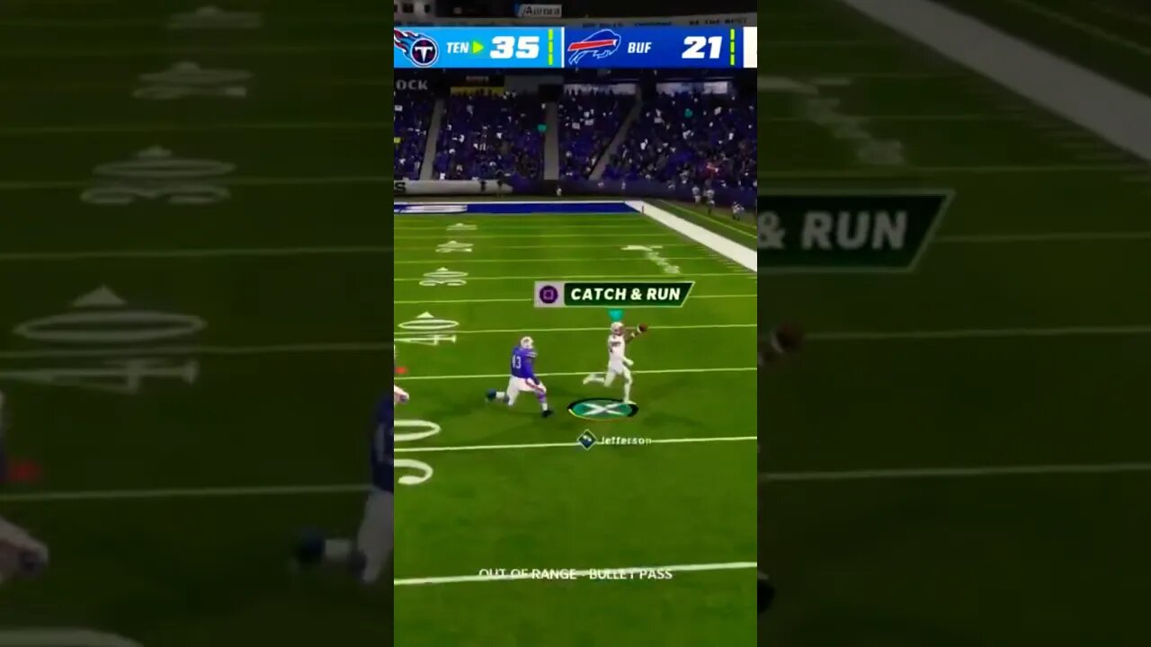 JJETTAS ONE HANDED CATCH IN MADDEN 23