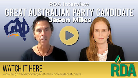 Monica Interviews Great Australia Party Candidate