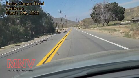 Reche Canyon Road, California