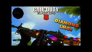 Black Ops 4 - RAINBOW DIAMOND LMG CAMO! (Road To Dark Matter - All Diamond LMGs)