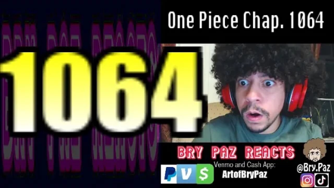 One Piece Chapter 1064 LIVE REACTION