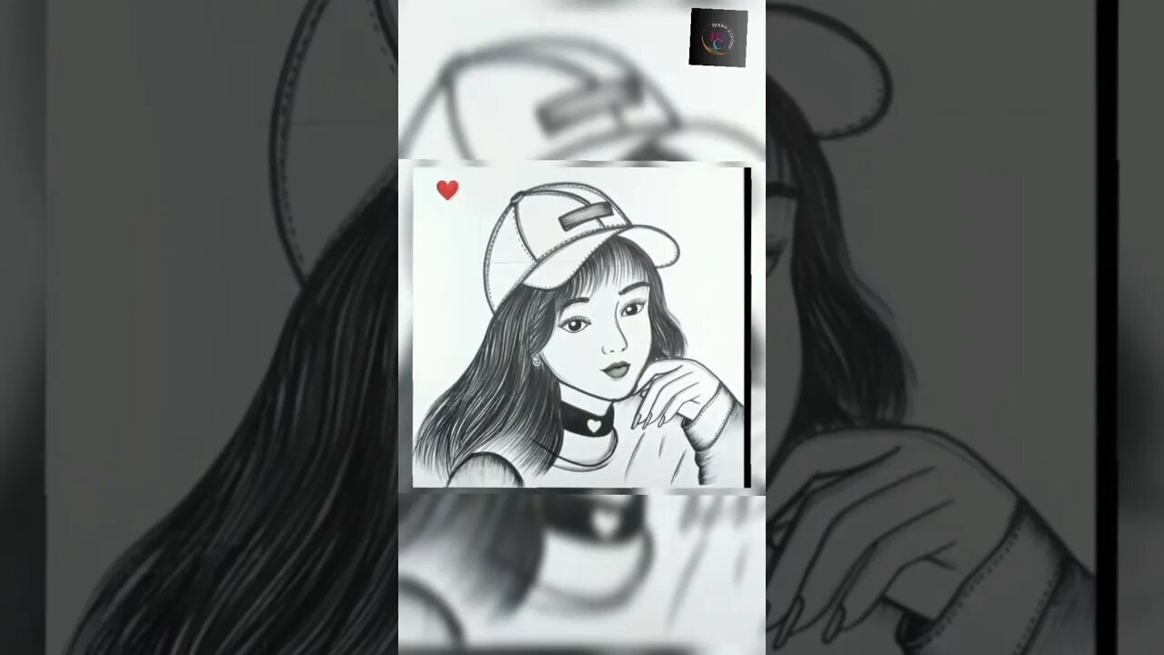 khubsurat hai wo ladki sapno me aati he mene bnaya sketch kagaj me kya hsin chehra khuda ne bnaya he