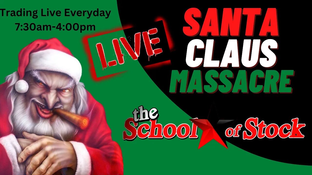 Sant Claus Massacre Continues. Levels and thoughts and stocks for tomorrow