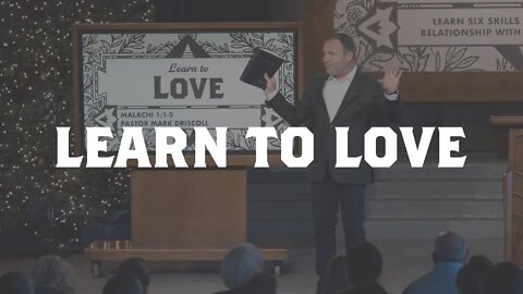 Malachi #1 - Learn to Love