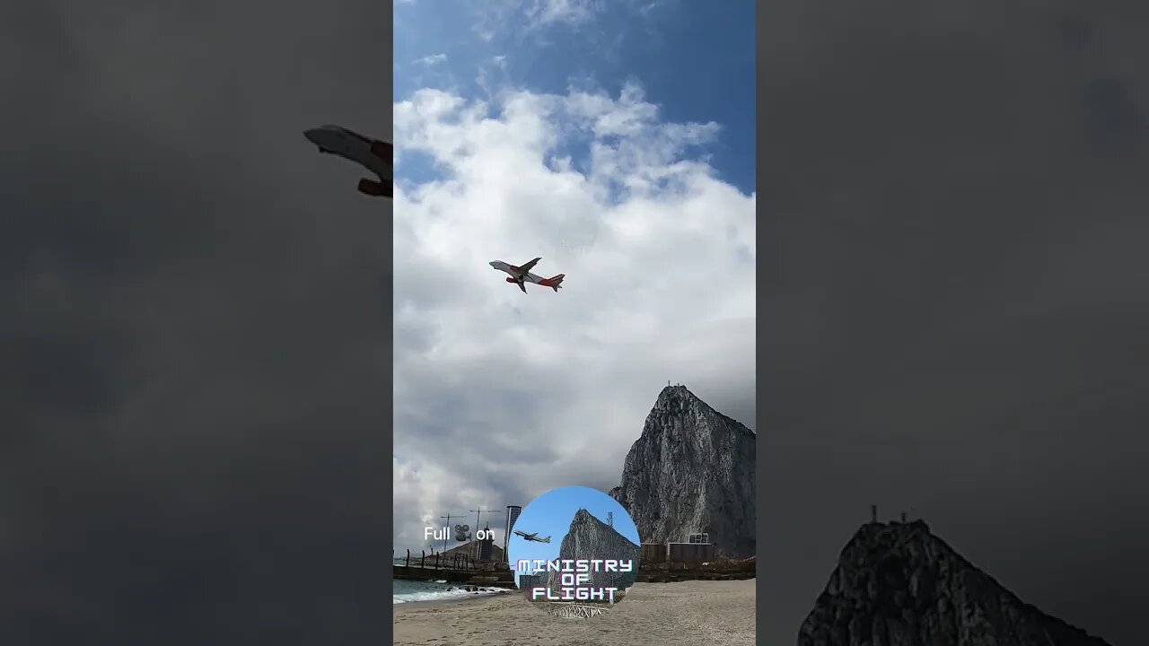 Beautiful Clouds for Departure at Rock of Gibraltar