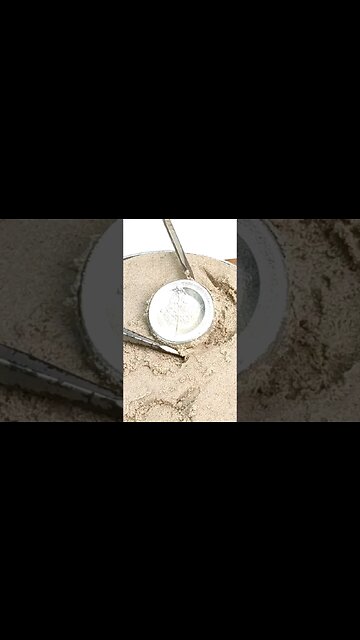 Casting a Custom Coin with a real Leaf