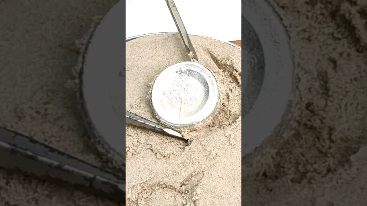 Casting a Custom Coin with a real Leaf