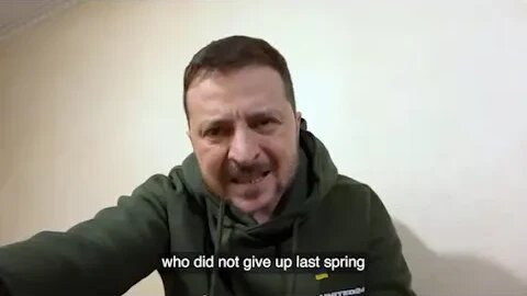 Vladimir Zelensky Explanations December 25, 2022 (Subtitle)