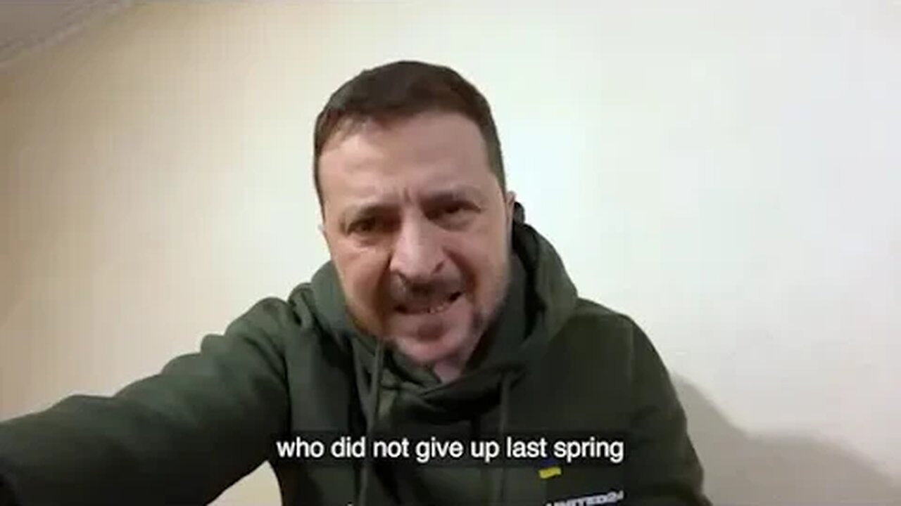 Vladimir Zelensky Explanations December 25, 2022 (Subtitle)