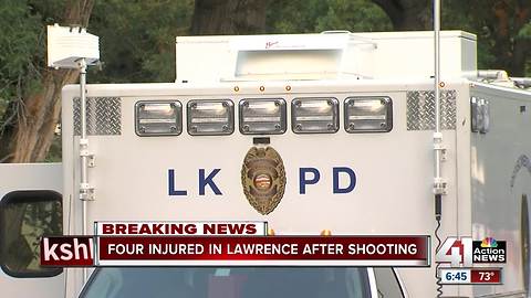 2 people shot in Lawrence; officer injured while apprehending suspect