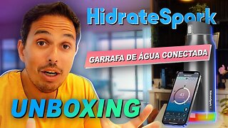 Como tomar mais água usando tecnologia. HidrateSpark Pro!