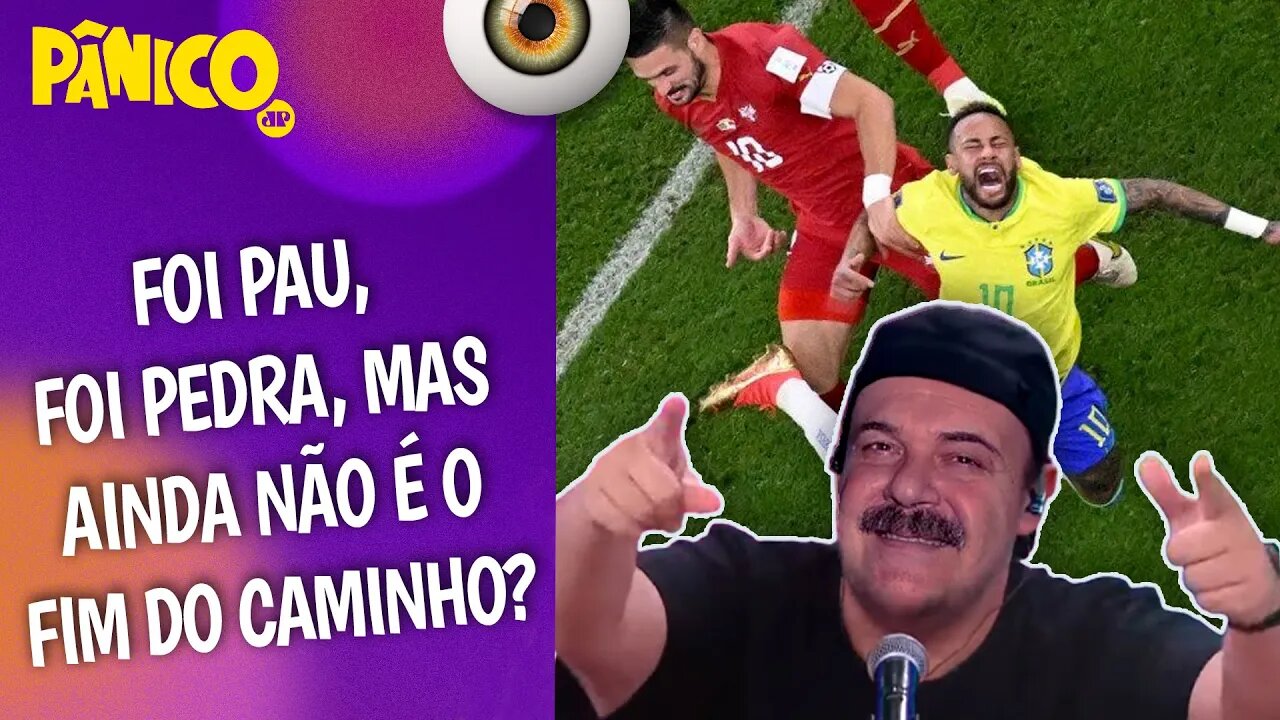 GILBERTO BARROS DESCOBRIU QUE TRISTEZA DE NEYMAR FOI POR NÃO TER TIDO TEMPO DE JOGAR ÁGUA NA SÉRVIA?