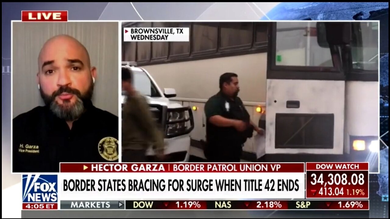 Border Patrol Union VP: Maybe Sending Illegals To DC Will Send A Message To Biden