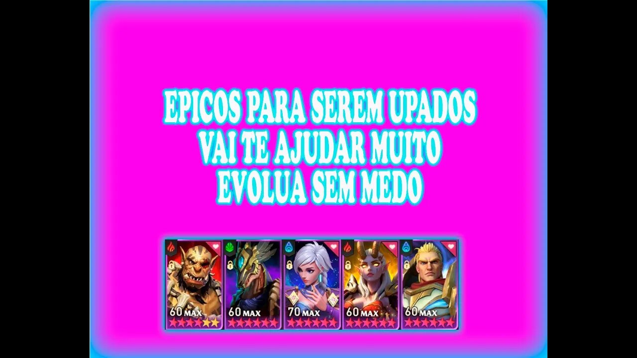 EPICOS PARA UPAR EP2 / VALE A PENA UPAR ESSES EPICOS? / PROMO CODE
