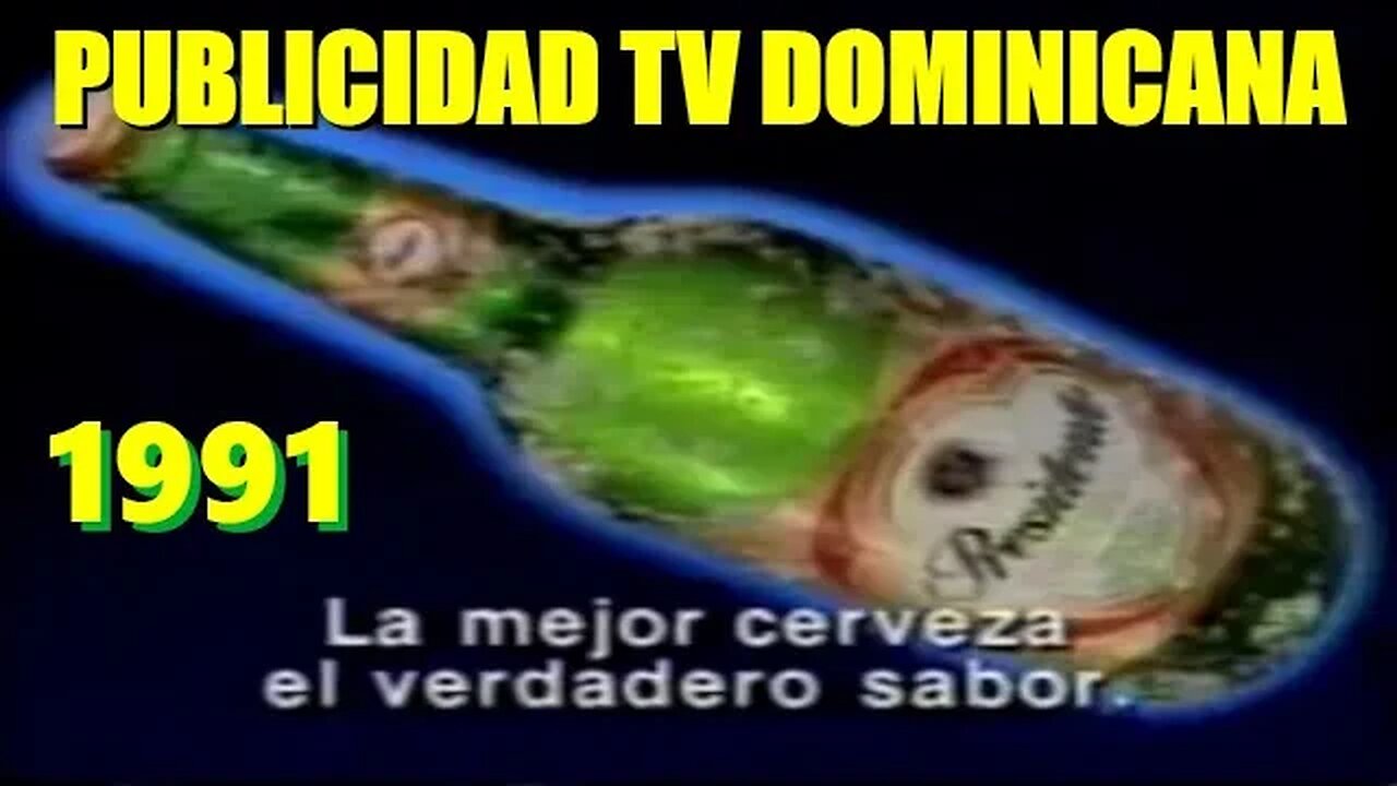 Cerveza Presidente - PUBLICIDAD TV DOMINICANA - Comida (1991)