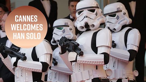 The force is strong in Cannes at premiere night 'Solo'