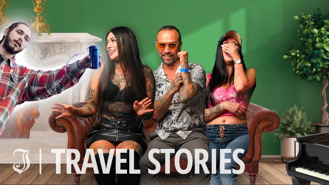 'We Were Running From a Flood & Fires' Tattoo Travel Stories | Tattoo Artists React