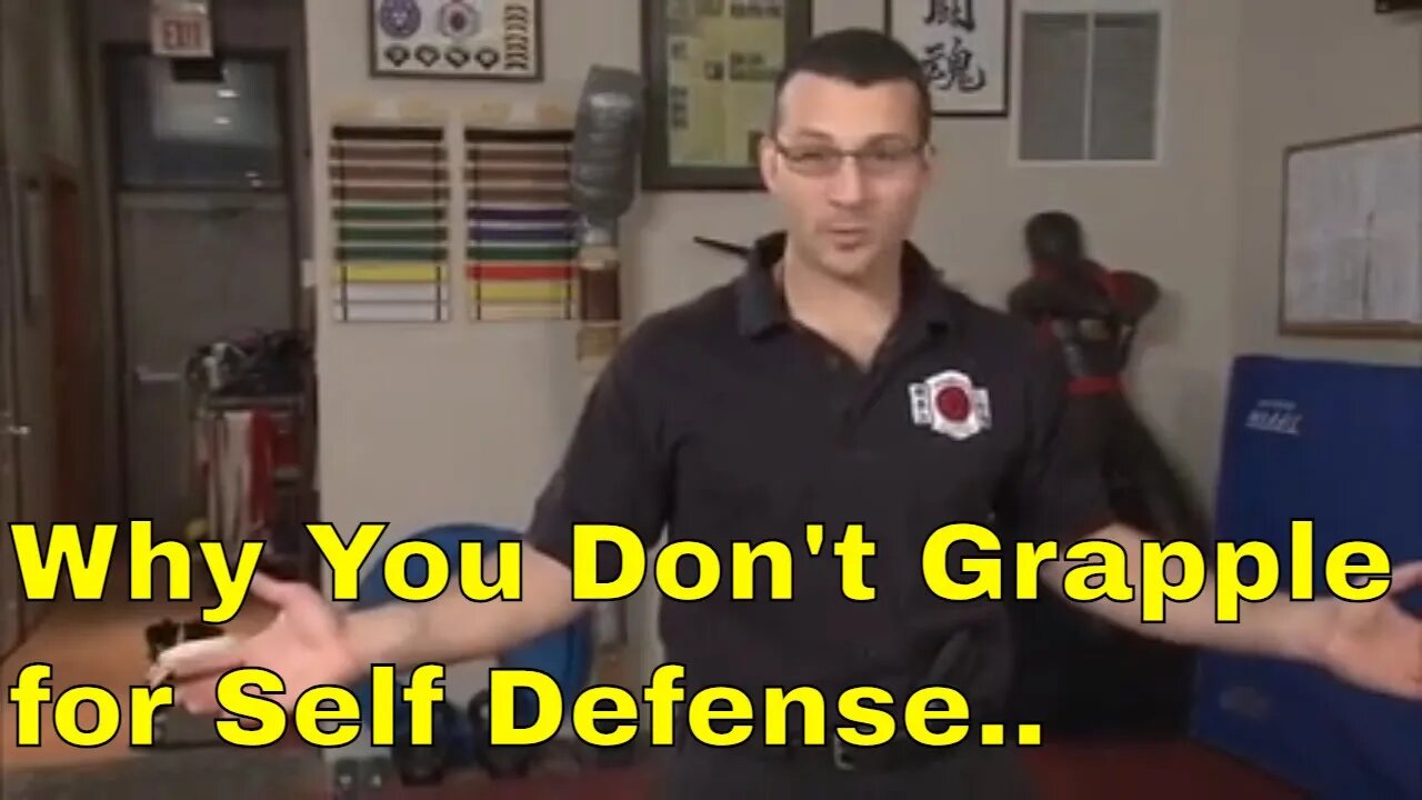 Why you don't grapple for self defense. 👍