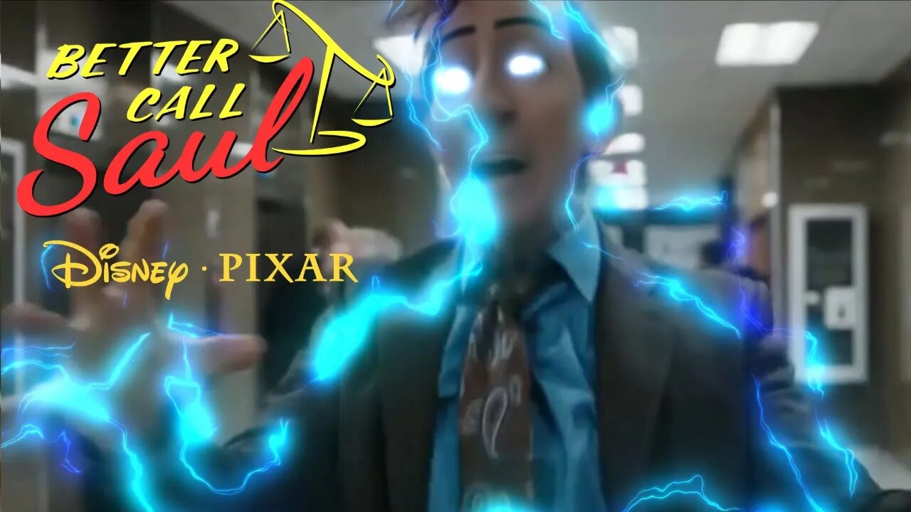 Better Call Saul Pixar- "Lightning Bolts Shoot from My Fingertips" in Pixar Part 2 #bettercallsaul