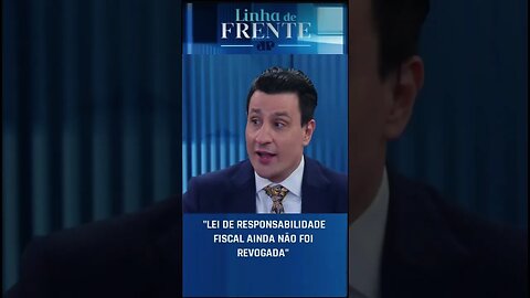 Pavinatto: “Lei de responsabilidade fiscal ainda não foi revogada” #shorts
