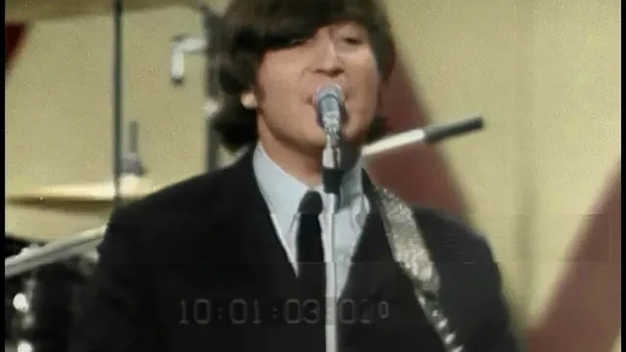 (COLORIZED) The Beatles - I Feel Fine (blackpool)