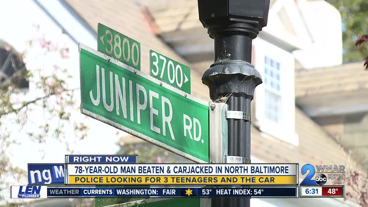 78-year-old man carjacked in Guilford neighborhood