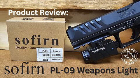Product Review: Sofirn PL-09 Weapons Mounted Light