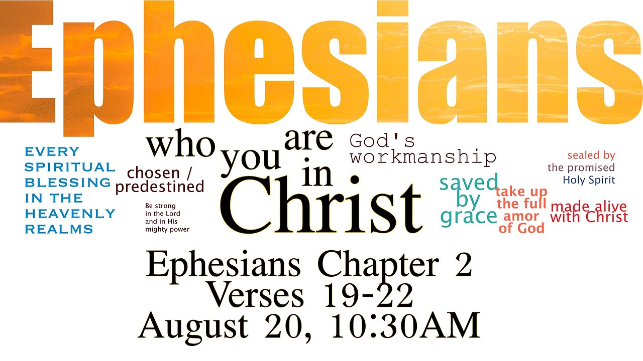 CFC Sunday Sermon - August 20, 2023 - God's House