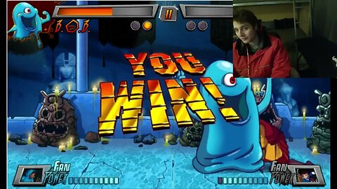 Aang The Avatar VS B.O.B. The Monster In A Nickelodeon Super Brawl 3 Battle With Live Commentary
