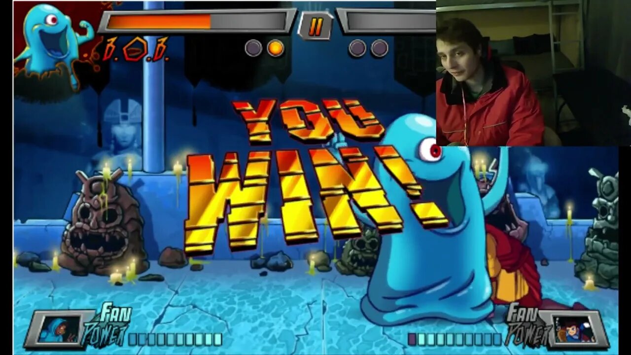 Aang The Avatar VS B.O.B. The Monster In A Nickelodeon Super Brawl 3 Battle With Live Commentary