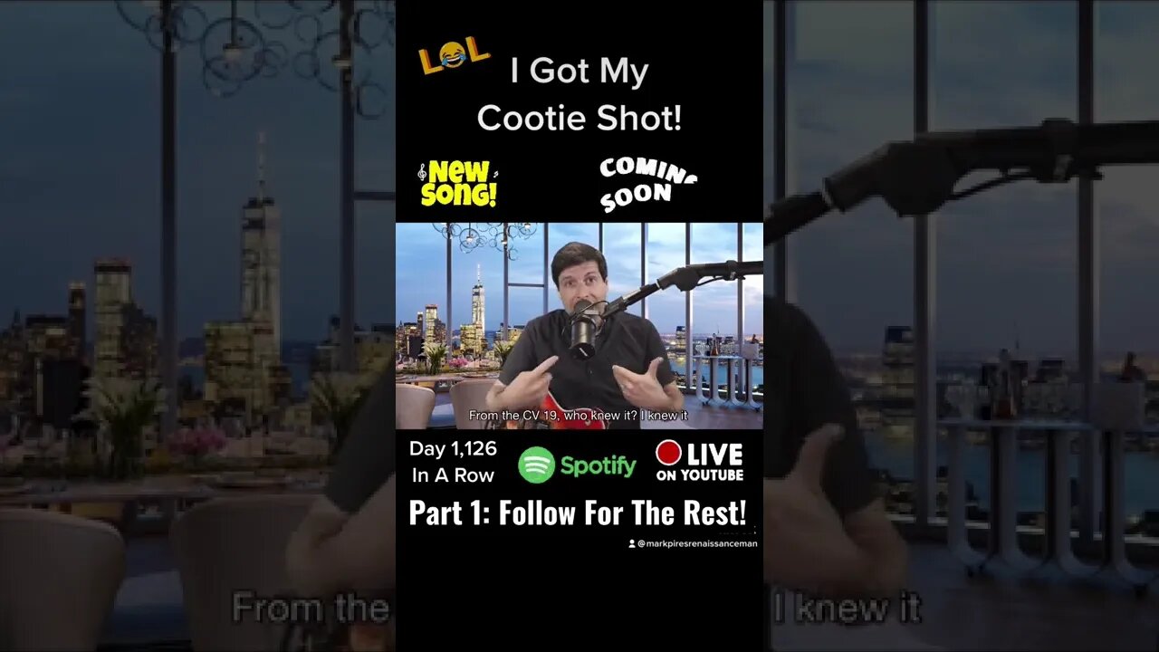 I GOT MY COOTIE SHOT: PART 1! 💉😂🤣😂🤣 New Album Every Month! #viral