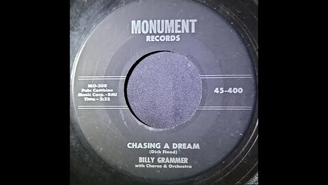 Billy Grammer - Chasing a Dream