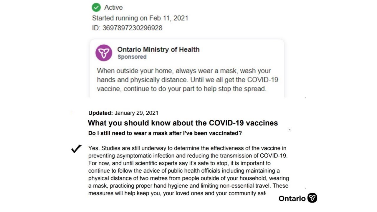 Catching The Government of Ontario in a Flagrant Lie About COVID-19 Vaccine (Evidence in Video)