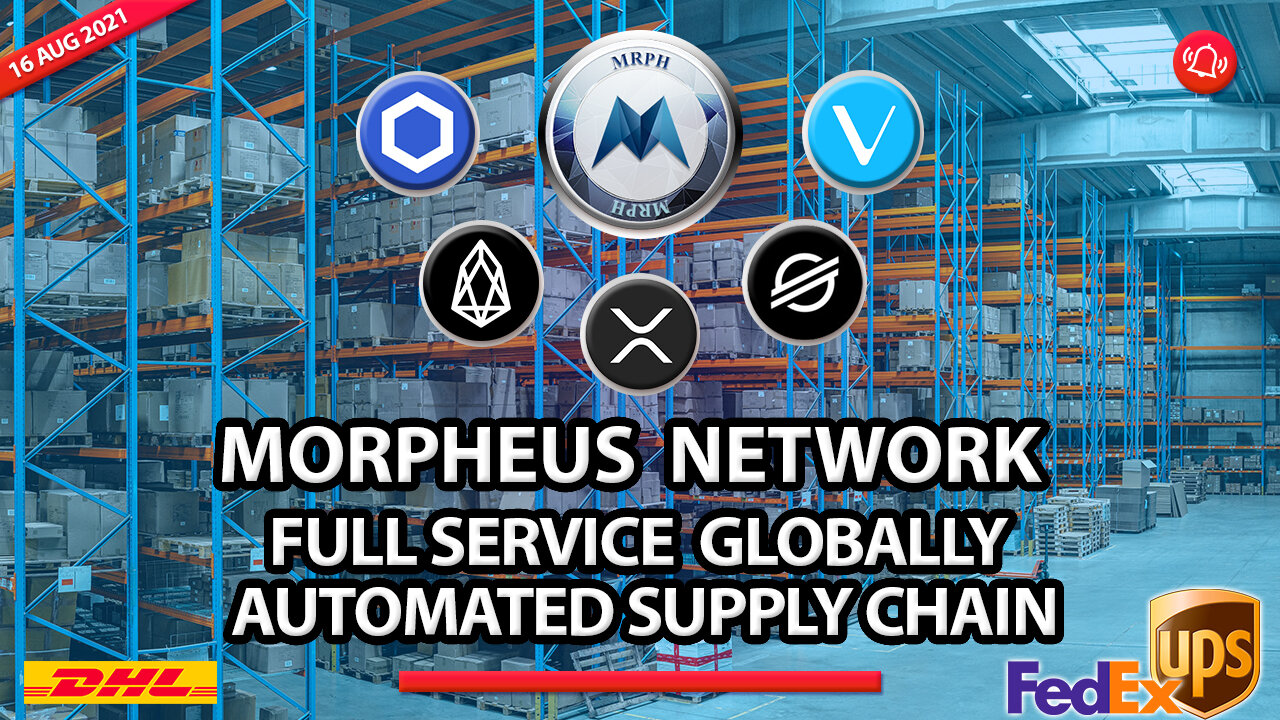 MORPHEUS.NETWORK FULL SERVICE GLOBALLY AUTOMATED SUPPLY CHAIN