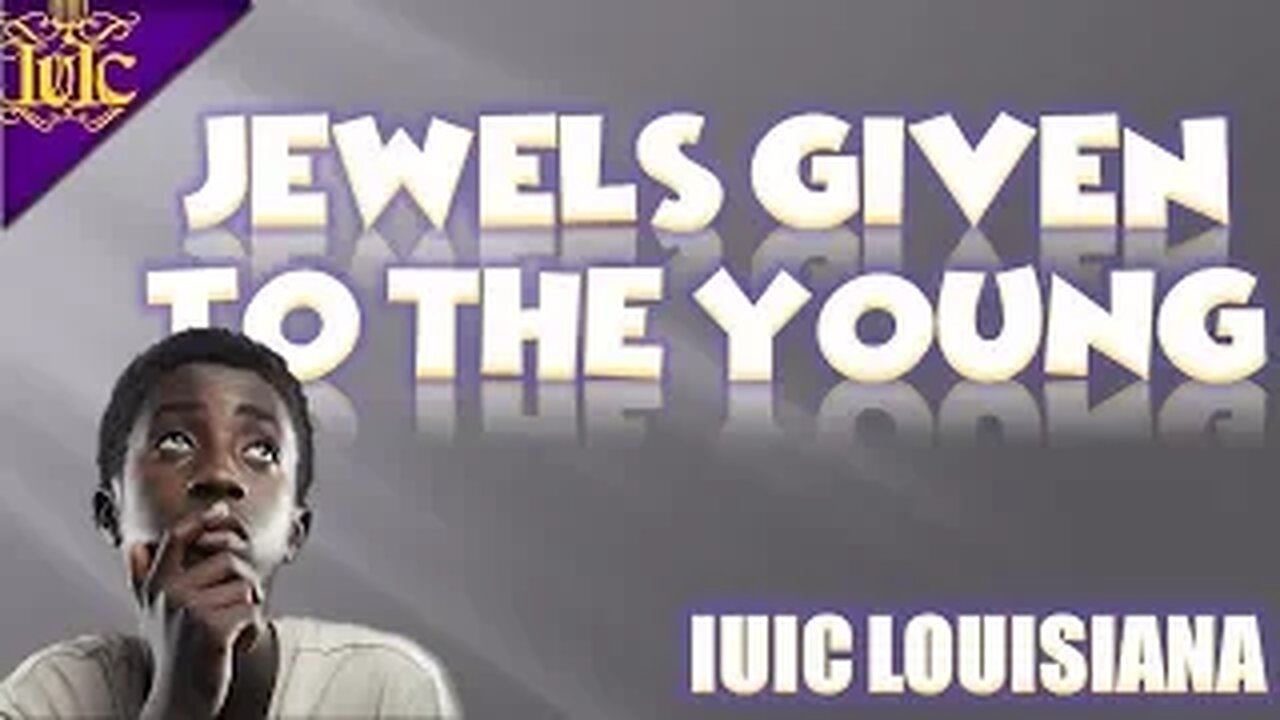 The Israelites: JEWELS GIVEN TO THE YOUNG