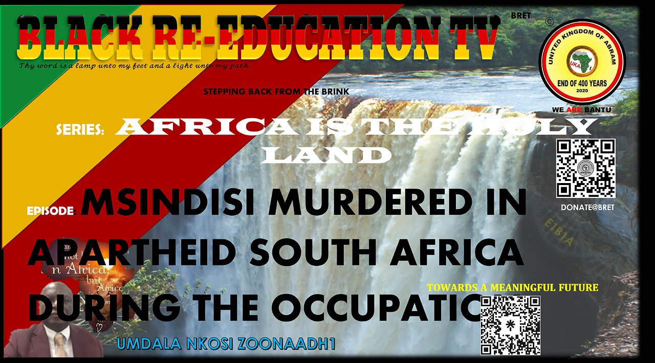 MSINDISI MURDERED IN APARTHEID SOUTH AFRICA DURING THE OCCUPATION