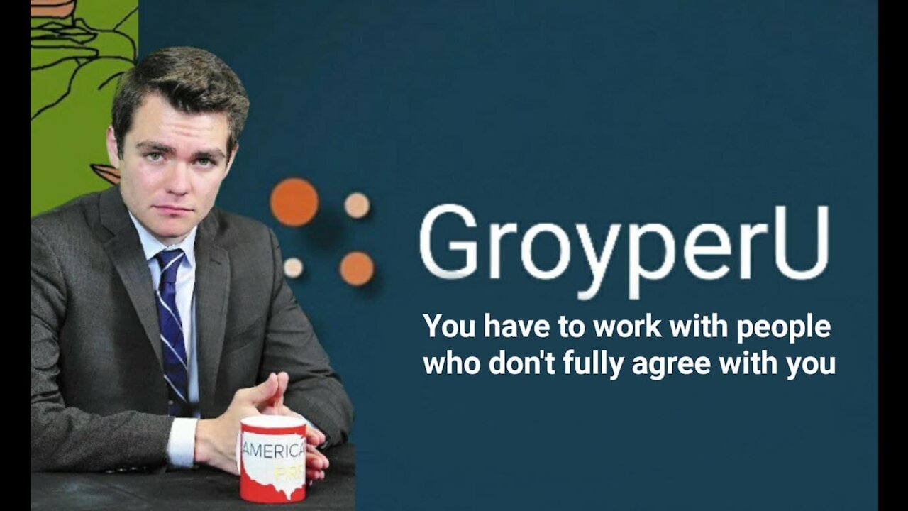 Nick Fuentes || 'You have to work with people who don't fully agree with you'