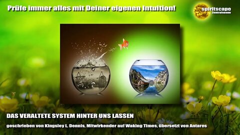 DAS VERALTETE SYSTEM HINTER UNS LASSEN