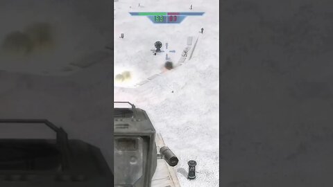 Star Wars Battlefront (2004) - Hoth: AT-ST (Chicken Walker) Gameplay