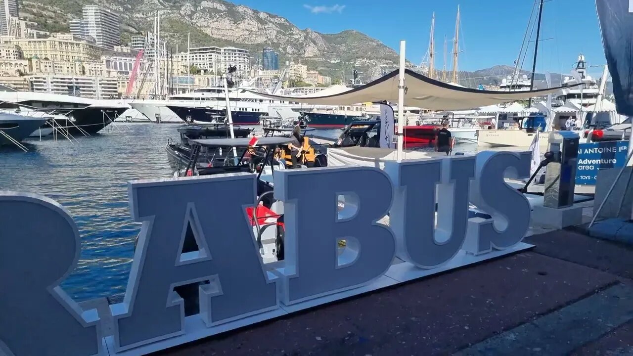 Brabus Shadow 900 Deep Blue Signature Edition at Monaco Yacht Show 2022 [4k 60p]