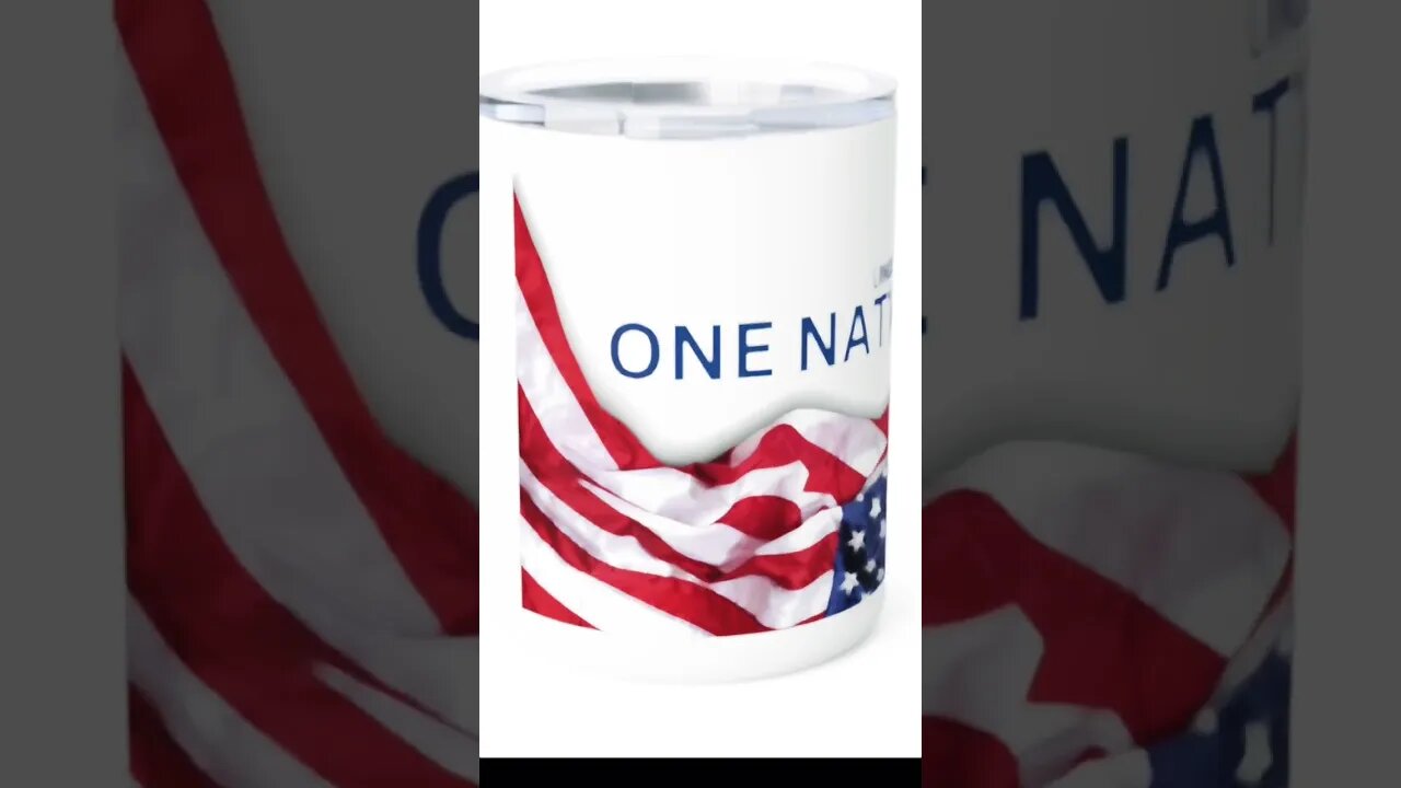 One Nation Under God Insulated Mug #shorts #america #pledgeofallegiance #onenationundergod #undergod