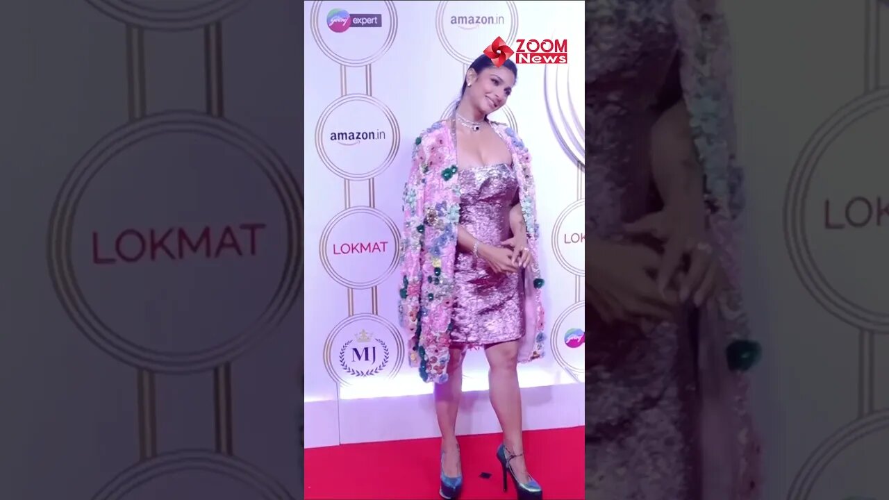 Tanisha Mukherji at Lokmat Most Stylish Awards 2023 😍🔥